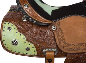 La mayoría de las ventas de silla de caballo de cuero ligero fácil de manejar y mantener disponible a un precio asequible de la India - Product Image 3