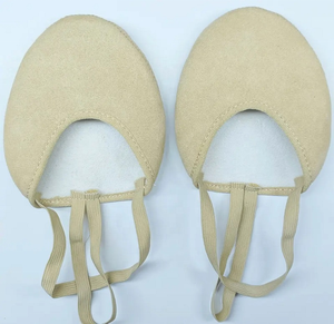 Wholesale Rhythmic Gymnastics Sheepskin Microfiber Toe Pads Half Sole Comfortable Durable Nude Dance <b>Shoes</b> Low MOQ Custom Logo - Product Image 6