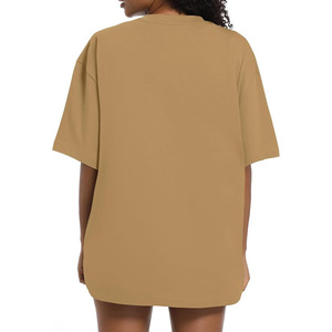 T-shirt à manches courtes de haute qualité pour femmes Top Plus Size Print T-shirt Washed T-shirt Oversize Tee Custom T-shirt - Product Image 4