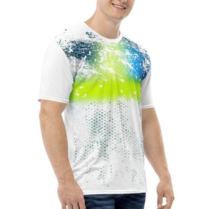 2023 hommes nouvelle tendance de la mode haute visibilité vêtements de rue respirant t-shirt pour hommes OEM Service prix de gros - Product Image 4