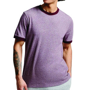 Logo personnalisé Ringer T-Shirt 100% coton à la mode couleur différente vierge plaine T-Shirt nouvelle à la mode Ringer hommes T-shirts - Product Image 3