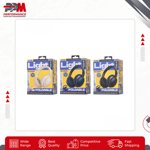 หูฟังไร้สายแบบครอบหู 5.4 นิ้ว พับได้ น้ำหนักเบา คุณภาพสูง ลดราคาพิเศษ พร้อมโหมดเสียง 3 รูปแบบ ไฟ LED แสดงสถานะแบตเตอรี่ และไมโครโฟนในตัว - Product Image 5