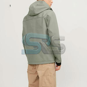 La última chaqueta de invierno Softshell larga recubierta con capucha para hombre, chaqueta de invierno a la moda, nuevo servicio OEM ODM elegante disponible, gran oferta - Product Image 3