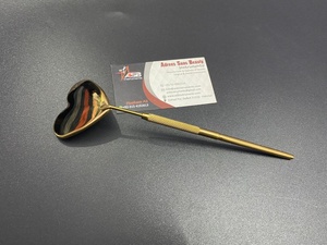 Red Gold Black Pink Nude Custom Color Coated Stainless Steel Heart Shape Eyelash <b>Mirror</b> Lash <b>Inspection</b> Makeup <b>Mirrors</b> - Product Image 6