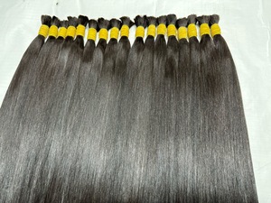 Venta al por mayor vietnamita 100% extensiones de cabello humano recto de hueso 30 pulgadas longitud estirada estilo de onda Natural suelto Remy grado crudo - Product Image 3