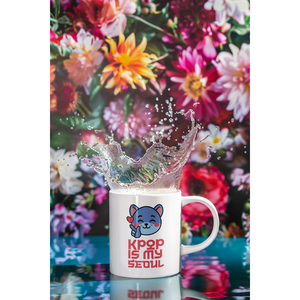 แก้วเซรามิคลายการ์ตูนแมวสไตล์เคป๊อปสำหรับเป็นของขวัญ - Product Image 2