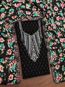 Nuevo cuatro Jorje con bordado Impresión digital Vestido Material Traje - Product Image 4