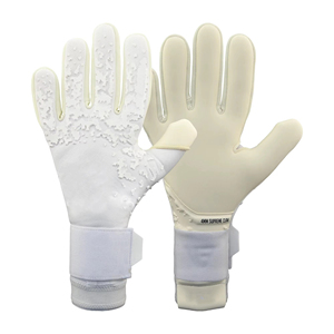 Guantes de portero de fútbol personalizados de alta calidad, agarre fuerte, Palma de látex, correa de muñeca cómoda, duradera y transpirable - Product Image 4
