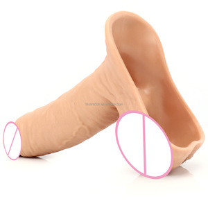 Venta al por Mayor de Productos <span class=keywords><strong>FTM</strong></span>, Pene Protésico Transgénero de Silicona Súper Suave, <span class=keywords><strong>Packer</strong></span> Hueco para Trans <span class=keywords><strong>FTM</strong></span>, Juguete Sexual en Forma de Anillos para el Pene - Product Image 4