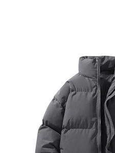 Chaqueta de invierno impermeable de alta calidad para hombre, decoración de piel de cuero ligera Regular, superventas, soplador de burbujas para exteriores - Product Image 2