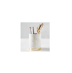 Handmade Manufacture Resin Pen Holder Table Ware Use Best Polished Hot Selling Desk <b>Organizer</b> Resin Pen Holder Best Sale - Product Image 1