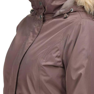 Chaqueta Parka Reversible Impermeable para Mujer, con Capucha, Transpirable, Talla Grande, Acolchada, de Nailon Crudo, Servicio OEM, Personalizable - Product Image 6