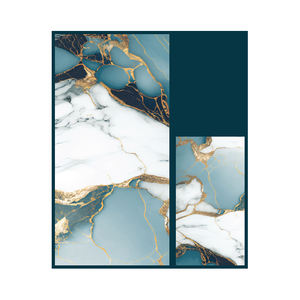 Carrelage en céramique 600*1200mm, aspect porcelaine, dalle de sol pour intérieur, poli, glacé, design graphique en marbre, classique, moderne, brillant - Product Image 1