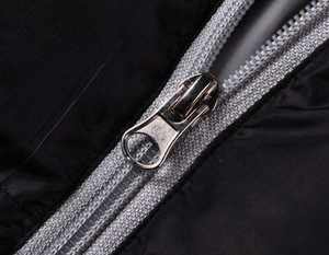 Veste matelassée à capuche en coton rembourré coupe-vent neuve, col montant, décontractée, épaisse, hiver, logo personnalisé, design frontal - Product Image 3