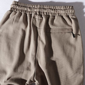 Joggers personnalisés de haute qualité pour hommes, pantalons de survêtement solides et décontractés avec logo imprimé, vente en gros - Product Image 6
