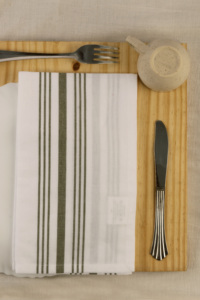 Serviette bistro 100% coton-Vert olive durable à séchage rapide tissé pour un usage domestique - Product Image 6