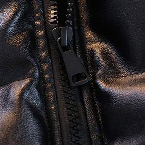 Blousons d'hiver matelassés pour hommes avec logo personnalisé, service OEM ODM, décontractés, XS, fermeture éclair avant, techniques de teinture unie - Product Image 5