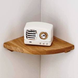 Estante de Esquina de Madera para Montar en la Pared, Soportes y Estantes de Almacenamiento, Compre un Estante de Pared Metálico con Diseño Tallado - Product Image 2