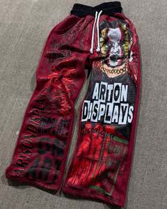 Ensemble de survêtement homme en molleton 100 % coton avec logo personnalisé, coupe ample, à capuche, design poches, anti-plis, imprimé, écologique - Product Image 6