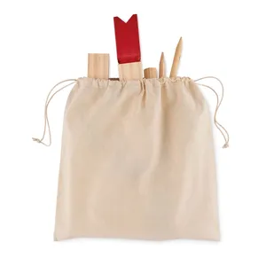 Jeu de lancer de disques volants personnalisés KING Wood - Produit de merchandising - Product Image 2