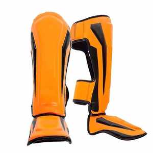 <b>Hockey</b> Shin Pads with Extra Cushioning Strong Protection Professional Leg Guards for Maximum Safety on the Field OEM Service - Product Image 1