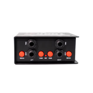 Boîte DI Active Simplefly SF4801 2 Entrées/2 Sorties, Convertisseur <span class=keywords><strong>Audio</strong></span> Équilibré/Non Équilibré, Réponse en Fréquence 20Hz-20kHz pour Utilisation Scène et <span class=keywords><strong>Studio</strong></span> - Product Image 5