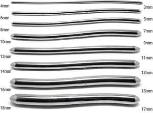 Juego de dilatador Hegar personalizado de 8 Uds., instrumento curvo de sonido uretral quirúrgico, ISO13485 estándar de seguridad, calidad CCC - Product Image 2