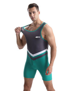 เสื้อกล้ามเล่นยิมใส่ได้ทั้งชายและหญิงผ้าโพลีเอสเตอร์/ ผ้าสแปนเด็กซ์ระบายอากาศได้ดี - Product Image 4