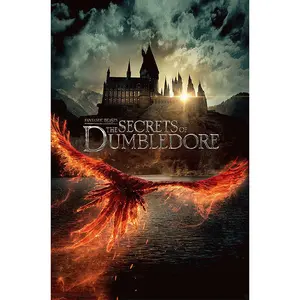 Póster de la película Fantastic Beasts en lienzo para decoración del hogar, técnicas de impresión digital, banderas gráficas elegantes - Product Image 1