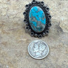 Hermoso anillo turquesa vintage del anillo de Plata de Ley 925 Anillo hecho a mano Anillo de diseñador Anillo bohemio Anillo turquesa Anillo - Product Image 2