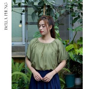 THUY TOP Ladies Elegant Woven Dress 100% Viscose (Cotton <b>Linen</b> Rayon Ramie) Sweet <b>White</b> ODM Print Pattern Loose Fit XS Size - Product Image 5