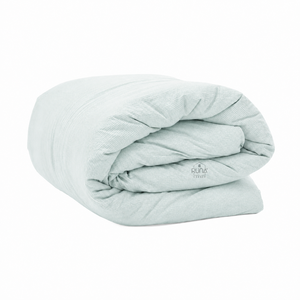 Housse de couette en coton lavé 32s, douce, respirante, absorbant l'humidité, style rayures vertes, pour la maison et l'hôtel - Product Image 1