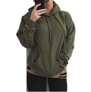 Sweat à capuche en coton personnalisé de haute qualité pull d'hiver respirant avec logo surdimensionné à coupe avant motif solide longue longueur - Product Image 4