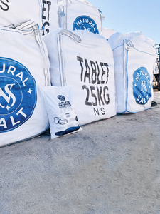 Tablettes de sel marin naturel premium 25 kg Sac P.P |   Adoucisseur d'eau, sel d'exportation - Product Image 6