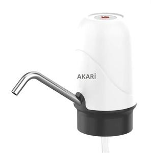 Akari pompa dell'acqua ricaricabile (porta di ricarica USB/lampada di ricarica/acciaio inossidabile)