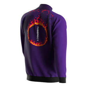 Veste pour homme de qualité supérieure, imprimée en tissu éponge, printemps/automne, sur mesure OEM/ODM - Product Image 2