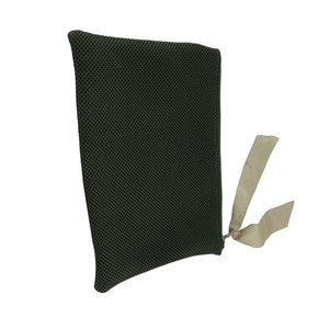 Pochette de maquillage en coton léger avec logo personnalisé de bonne qualité Sac cosmétique de maquillage avec fermeture éclair - Product Image 5