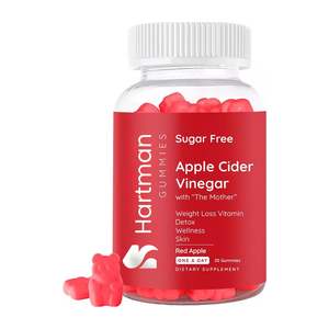 Natural Apple <b>Cider</b> Vinegar Gummies with B12 and Pomegranate Detox and Digestion Support Vitamins Gummy for Adults - Product Image 1