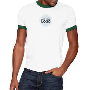 Camisetas Ringer unisex Diseñe su propio logotipo Ringer Ropa personalizada Adulto Tri-Blend Track T Shirt - Product Image 3