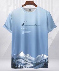 T-shirt pour homme à succès, qualité supérieure, 100% coton, 180 GSM, impression personnalisée sur toute la surface, transfert par sublimation, options multicolores - Product Image 5