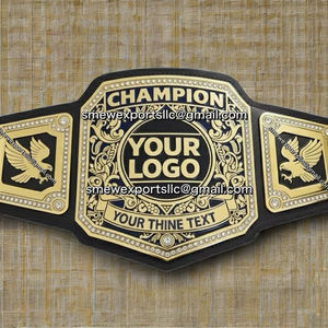 เข็มขัดแชมป์มวยไทยแบบกำหนดเอง เข็มขัดแชมป์ ทำจากโลหะแท้ เข็มขัดแชมป์มวยไทยแบบกำหนดเอง - Product Image 2
