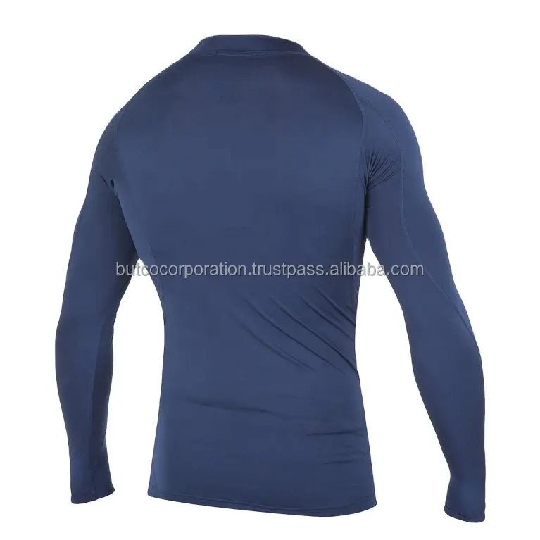 Uomo palestra indossare elastico in vita allenamento allenamento maglietta senza cuciture abbigliamento senza cuciture compress T shirt Running T shirt