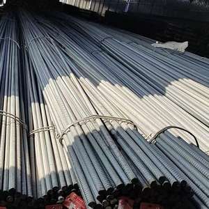 Baja Tulangan Berkualitas Tinggi 10mm 12mm Hrb400 Hrb500 Batang Baja Berulir untuk Konstruksi  Tulangan Baja - Product Image 5