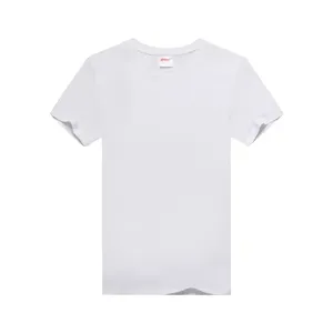 T-shirt unisexe en coton 180g à carreaux multicolores avec fermeture éclair, taille 5XL, logo personnalisé pour OEM - Product Image 4