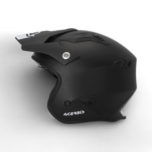 Casco Jet Abierto Acerbis Aria 2206, Casco de Motocicleta Clásico de Media Cara con Carcasa de PC y Visera de ABS, Talla XL, Nuevo - Product Image 3