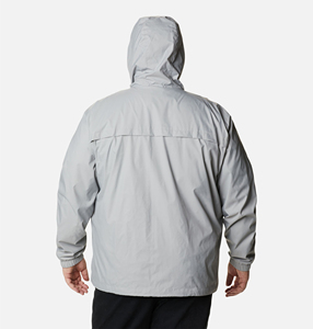 Wholesale Custom Men's <b>Lightweight</b> Waterproof Polyester <b>Jacket</b> Vintage Color Block Windbreaker for Street <b>Running</b> New Design - Product Image 2