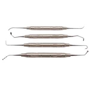 Kit de levage du sinus dentaire manuel en acier inoxydable 4 pièces, séparateur de périoste, outils de levage externe pour le sinus maxillaire - Product Image 6