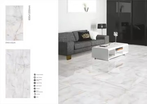 Listello Crema 600x1200mm Carrelage de sol en porcelaine poli numérique brillant Salle de bain extérieure de haute qualité 24x48 60x120 Intérieur - Product Image 4