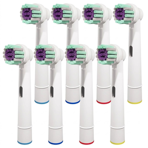 0.12mm Precisions Tynex Filament Round Brush <b>Heads</b> Generic for Oral Bs Electric <b>Toothbrush</b> Replacement Tips Wholesale - Product Image 1