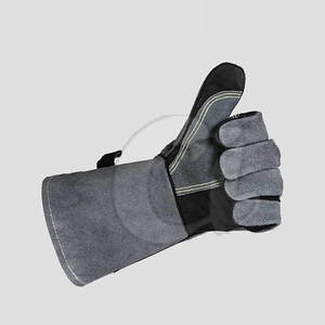 Premium Quality Custom Design Leather <b>Welder</b> Gloves in Stock for Wholesale for Welding Needs - Product Image 4